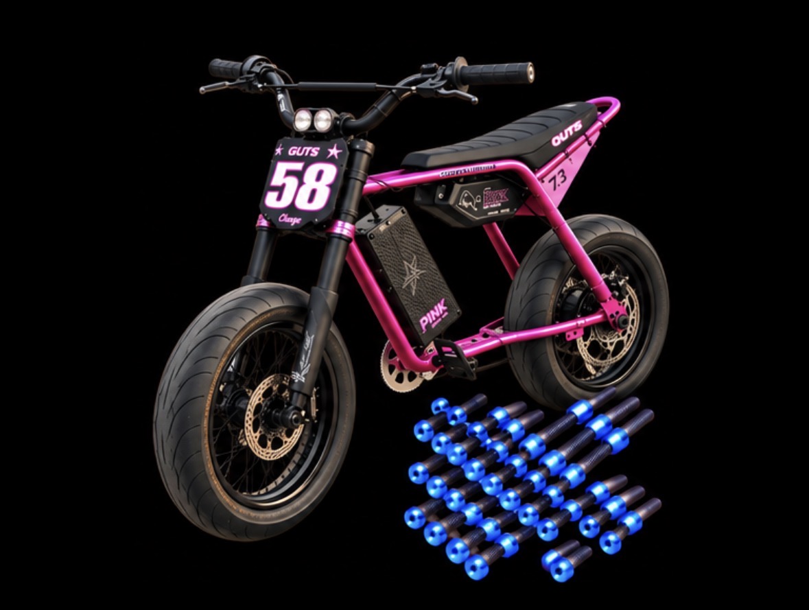 Super73 Titanium Bolt Kit